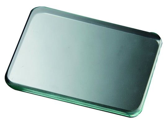 craftsha Glass Board Leather Polisher 12x9cm 8681 for Leather Craft Tool NEW