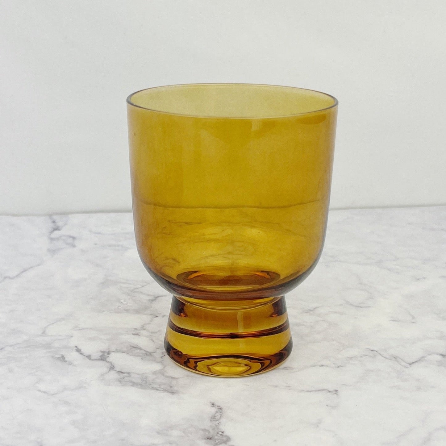 Footed Drinking Glass
