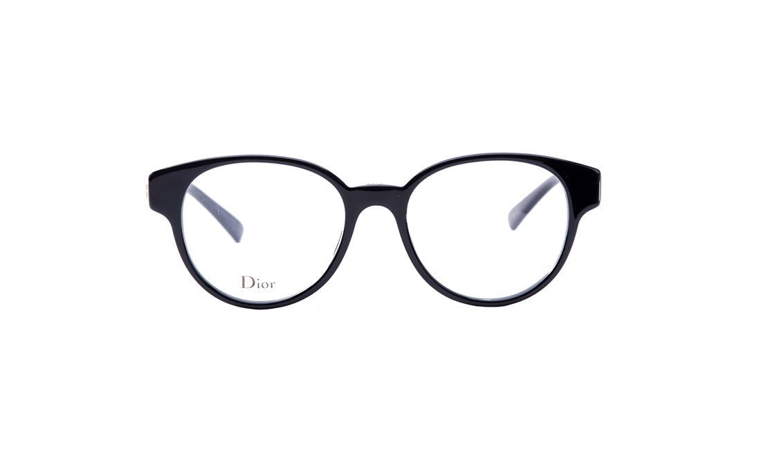 Frames Dior LadyDiorO1 Black, Dior, Frames, Oval, Plastic, Prescription, Small, Womens