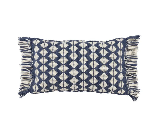 Chesa Perdita Indoor/Outdoor Pillow- Blue
