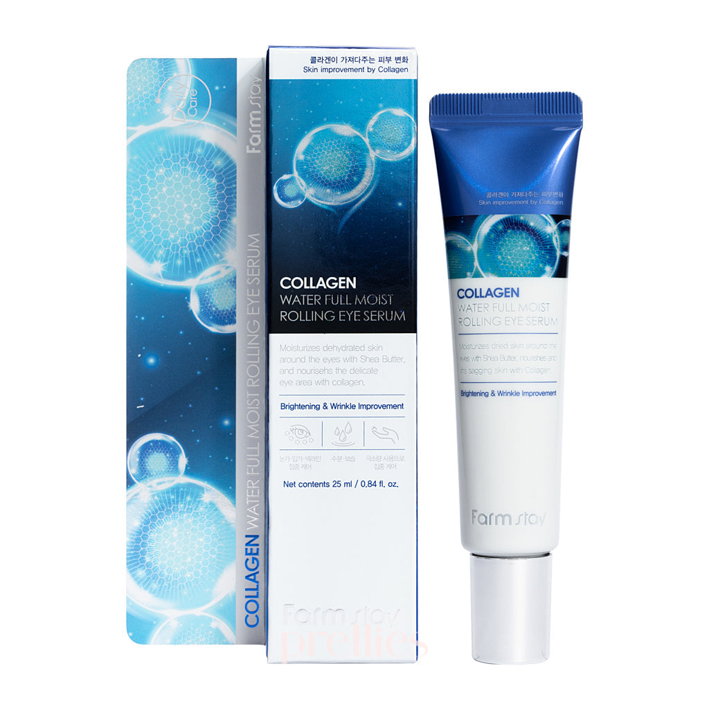 Farmstay Collagen Water Full Moist Rolling Eye Serum 25ml
