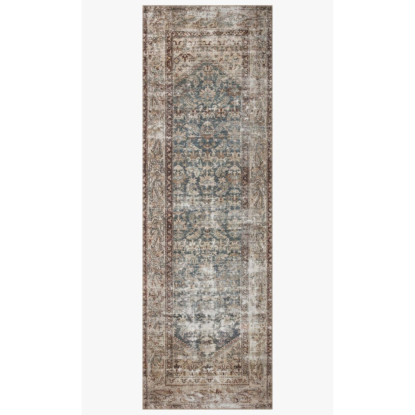 Amber Lewis Georgie Teal/Antique Rug - Chapin Furniture