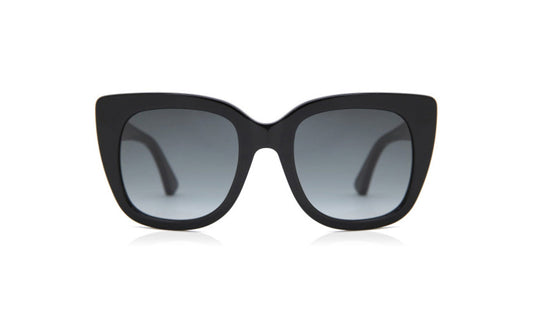 Sunglasses Gucci GG0163S Black, Cat Eye, Gucci, Medium, Non-Polarized, Plastic, Prescription, Sunglasses, Womens