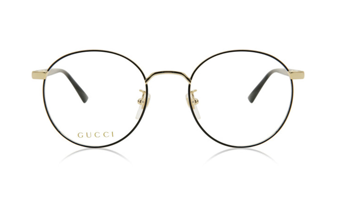 Frames Gucci GG0297OK Black, Frames, Gucci, Medium, Mens, Metal, Prescription, Round, Unisex, Womens