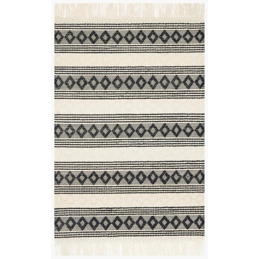 Magnolia Home Holloway Ivory/Black Rug