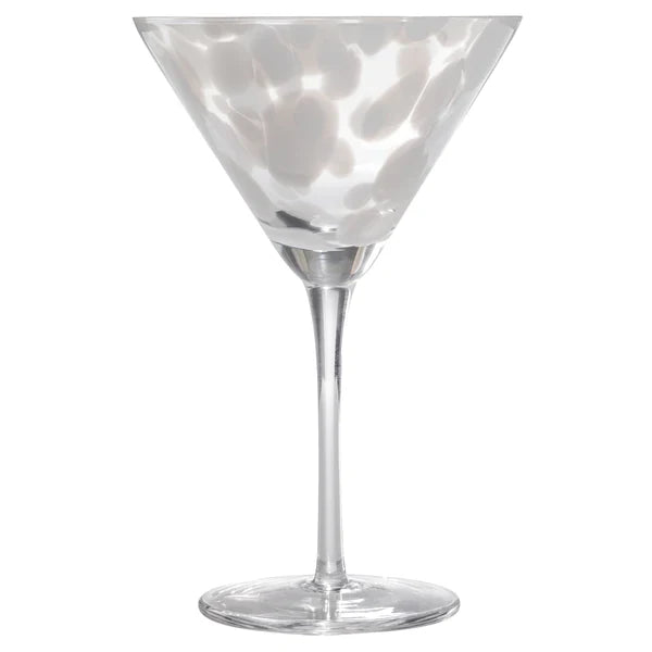 Cheena Martini Glass White