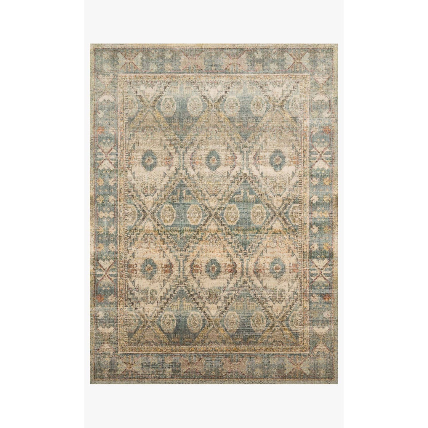 Magnolia Home Linnea Natural/Sky Rug
