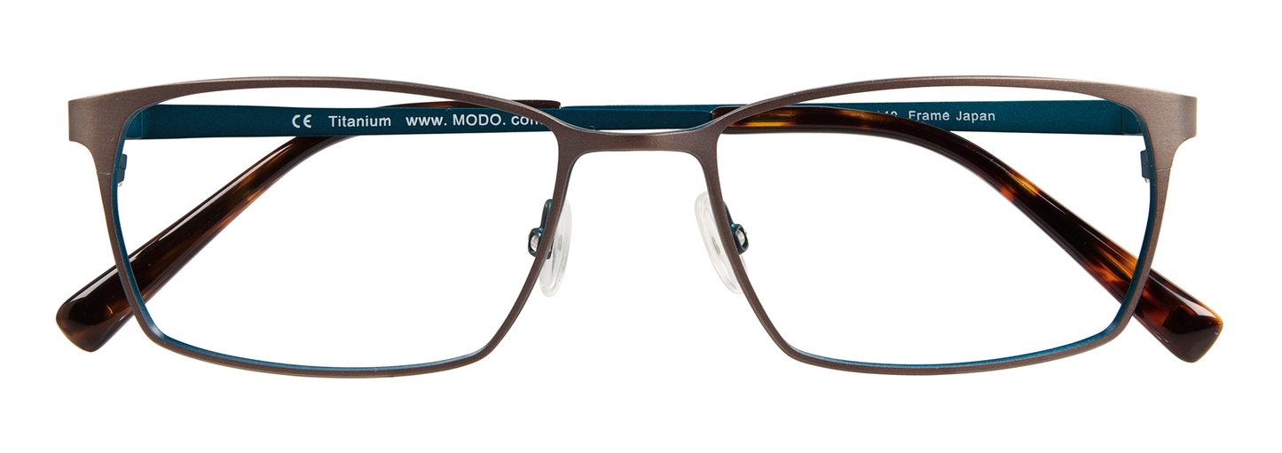 modo 4201 optical prescription eyewear glasses made in japan block titanium strong strength durable long lasting rectangular classic men male matte gunmetal