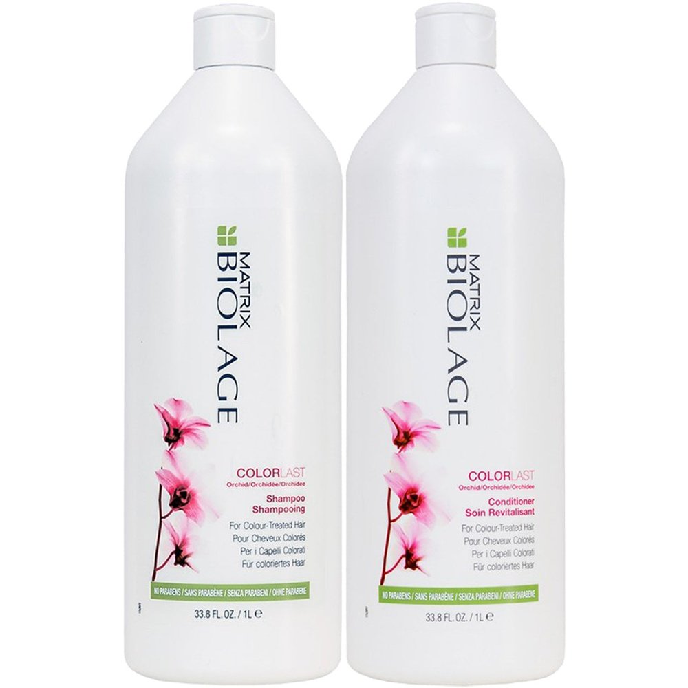Matrix Biolage ColorLast Liter Duo(33.8oz Shampoo & 33.8oz Conditioner)