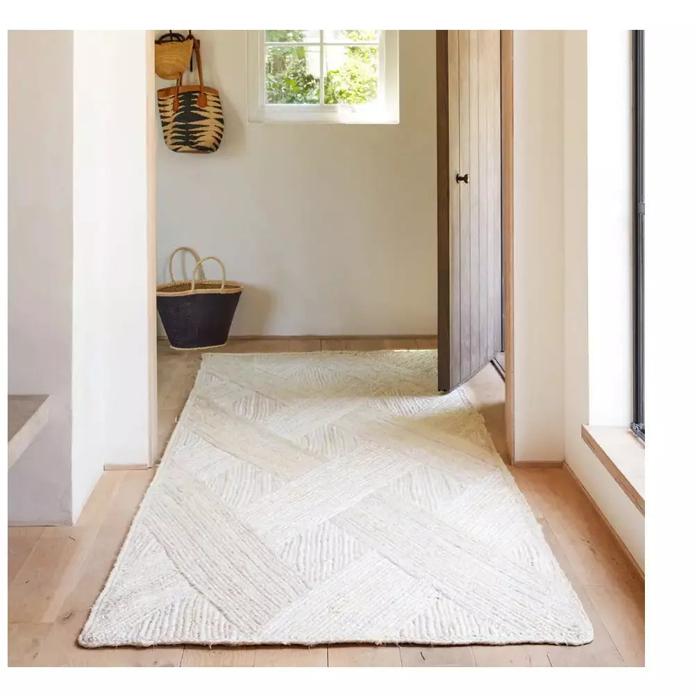 Jaipur Living Vero Natural Trellis Ivory Rug