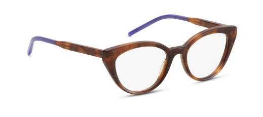 orgreen cornelia handmade in japan danish design eyeglasses glasses eyewear acetate plastic cat eye petite women ladies female fashion quality durable a186 glam havana rose brown