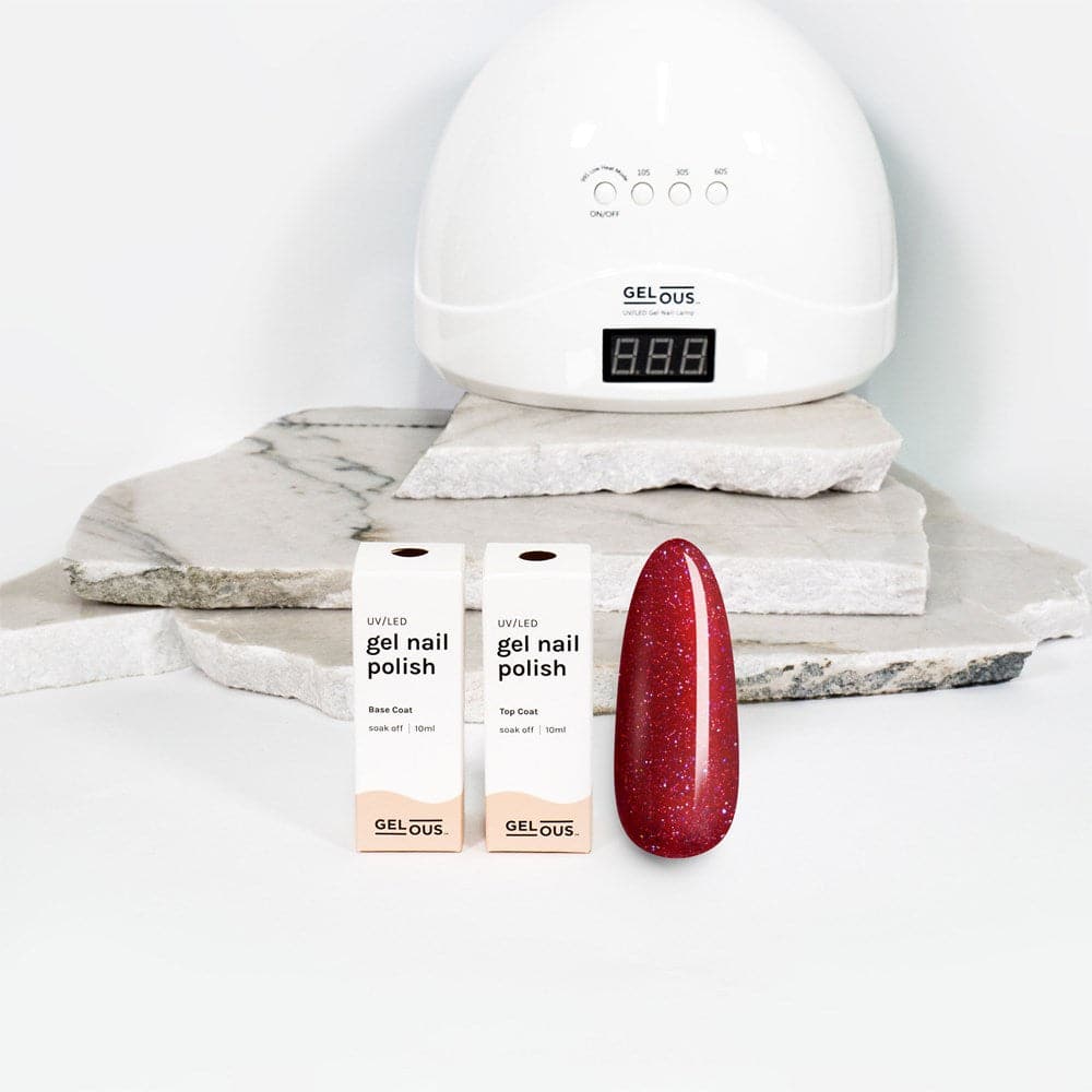 Gelous gel nail polish Blood Lust Basic Pack - photographed in New Zealand