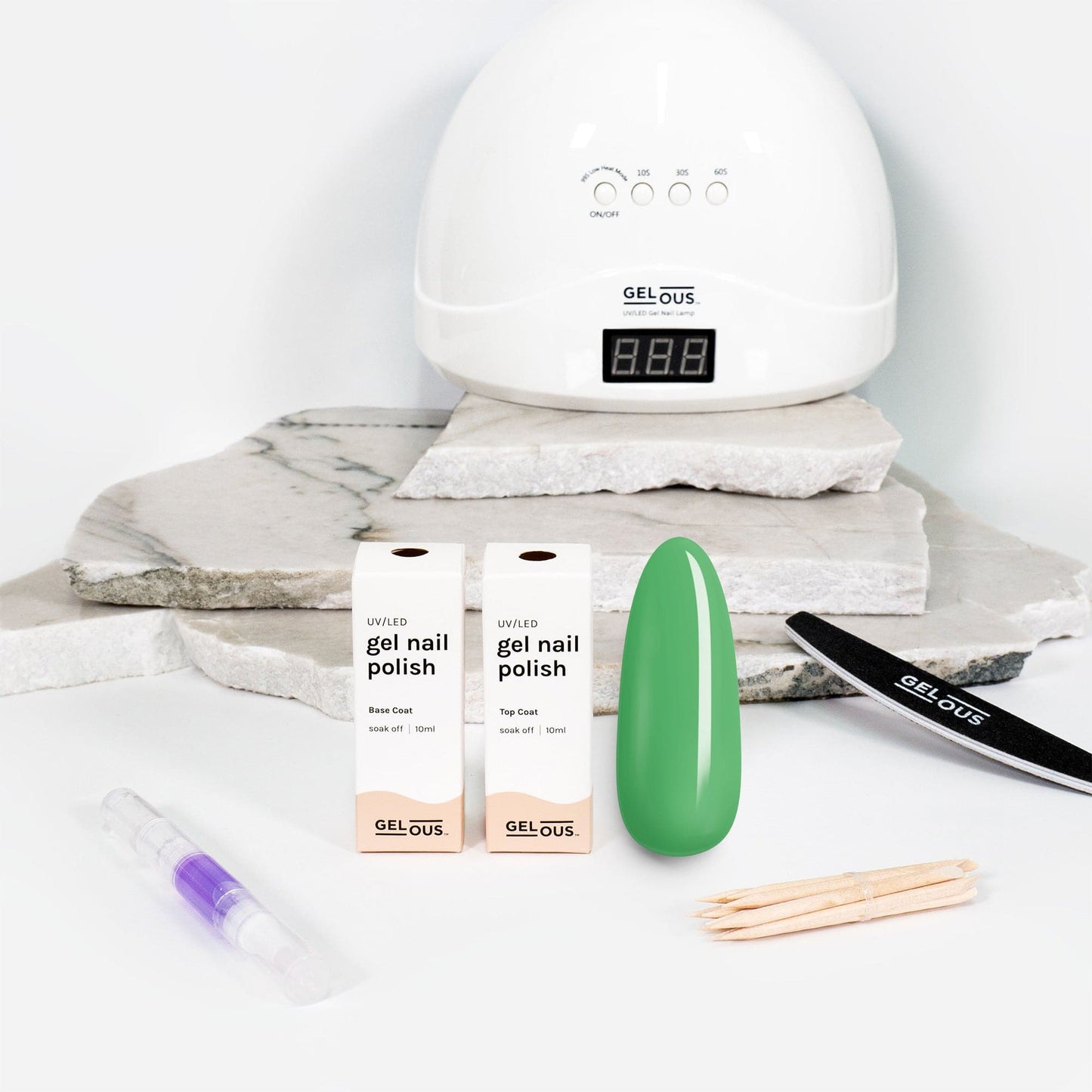 Gelous gel nail polish Garden Party Essentials Pack - photographed in New Zealand