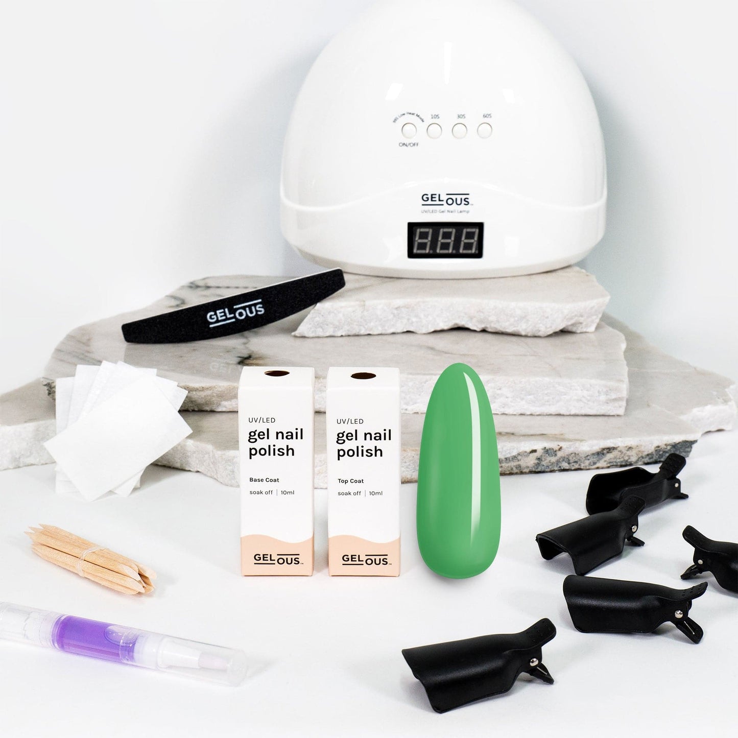 Gelous gel nail polish Garden Party Starter Pack - photographed in New Zealand