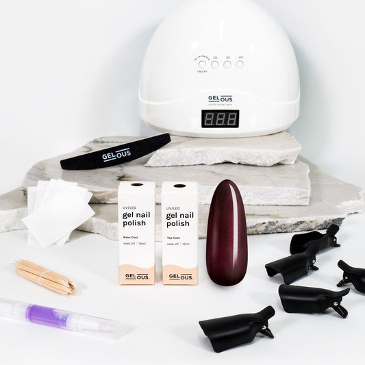 Gelous gel nail polish Mull It Over Starter Pack - photographed in New Zealand