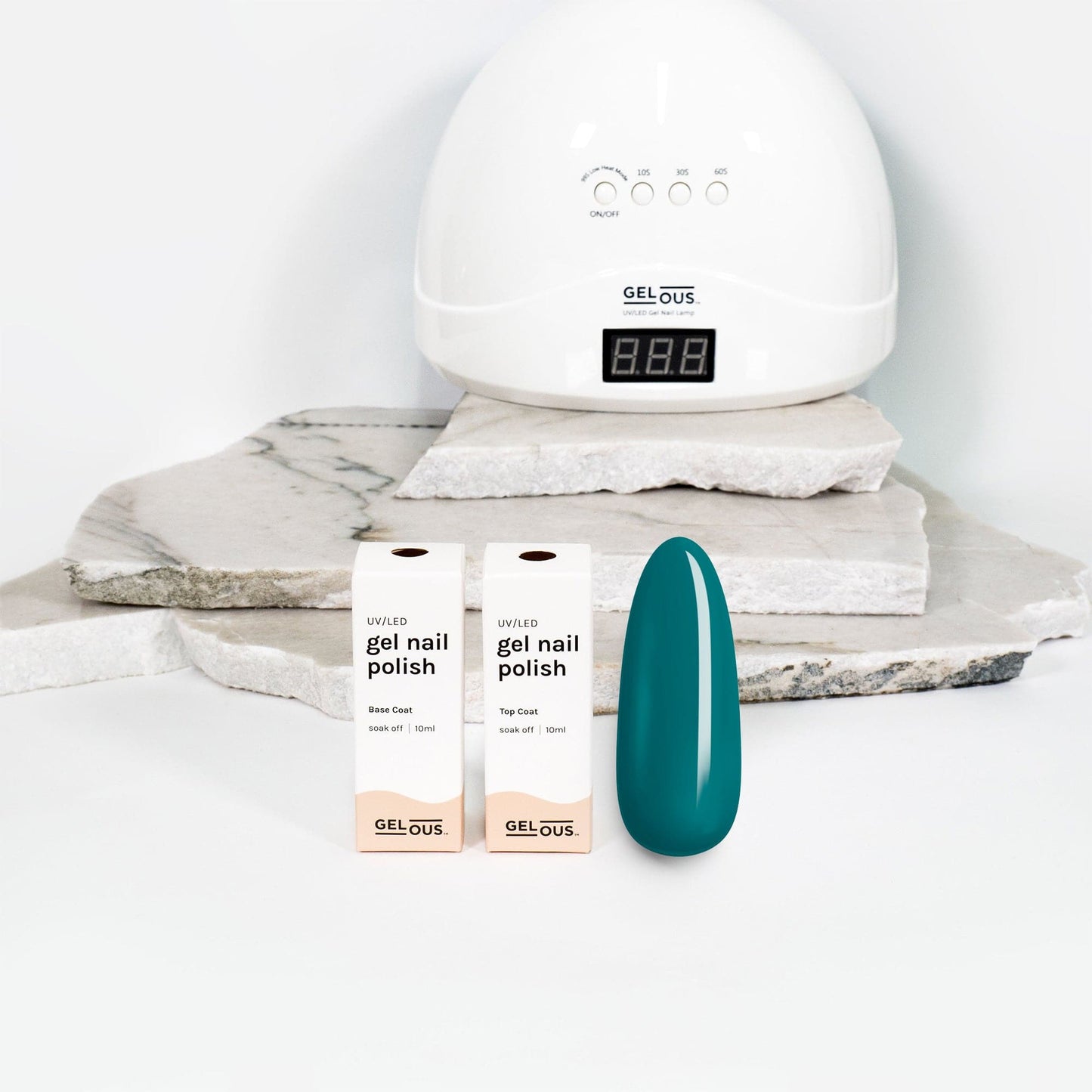 Gelous gel nail polish Ocean Breeze Basic Pack - photographed in New Zealand