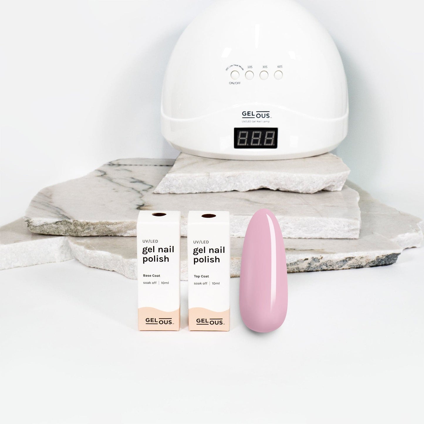 Gelous gel nail polish Pretty in Pink Basic Pack - photographed in New Zealand