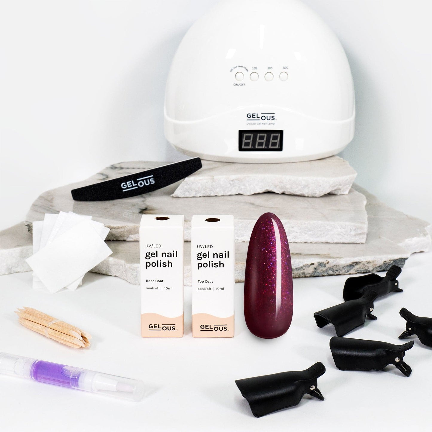 Gelous gel nail polish Sipping Sangria Starter Pack - photographed in New Zealand