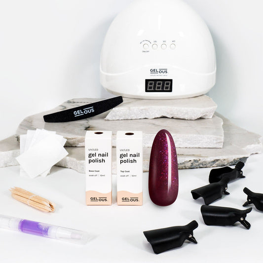 Gelous gel nail polish Sipping Sangria Starter Pack - photographed in New Zealand