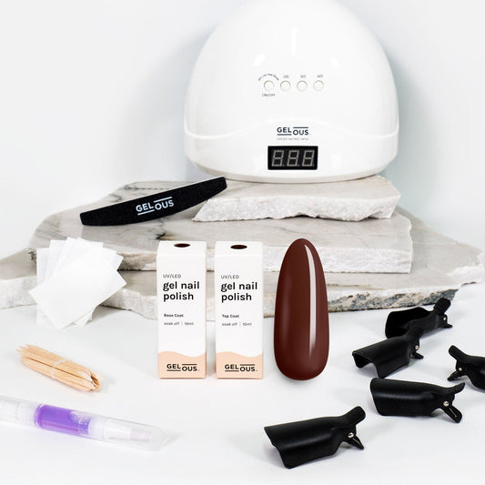 Gelous gel nail polish Stumped Starter Pack - photographed in New Zealand