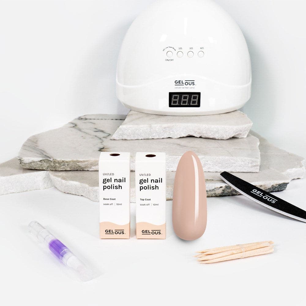 Gelous gel nail polish Spill the Tea Essentials Pack - photographed in New Zealand