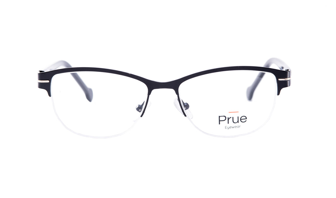 Frames Lauren Black, Bronze, D Frame, Frames, Medium, Metal, Prescription, Prue, Womens