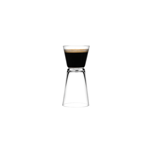 Dual Set of 2 Espresso Glasses