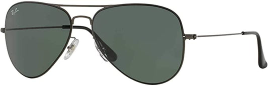 Ray-Ban AVIATOR FLAT RB3513 147/71 58mm Gunmetal/Green
