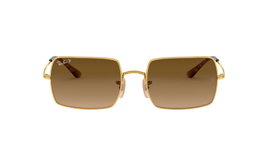 Sunglasses Rayban 1969 (Polarized) Gold, Medium, Metal, Polarized, Prescription, Rayban, Rectangle, Sunglasses, Womens