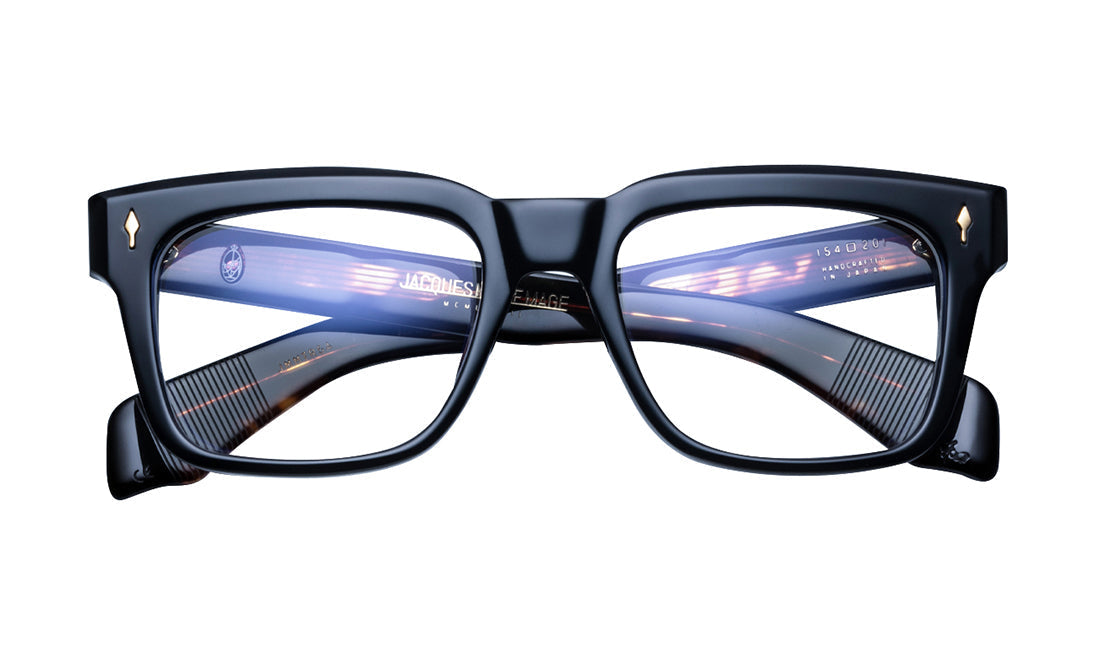 Frames JMM Torino Black, Frames, Havana, Jacques Marie Mage, Medium, Mens, Plastic, Prescription, Rectangle, Unisex, Womens