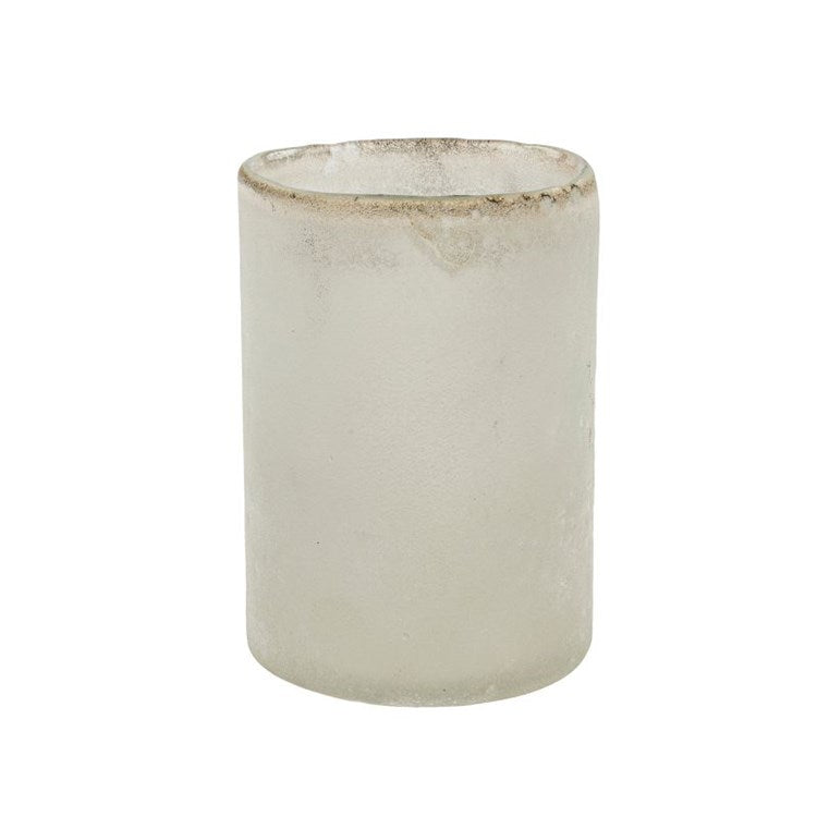 Frosted Glass Candle Votive