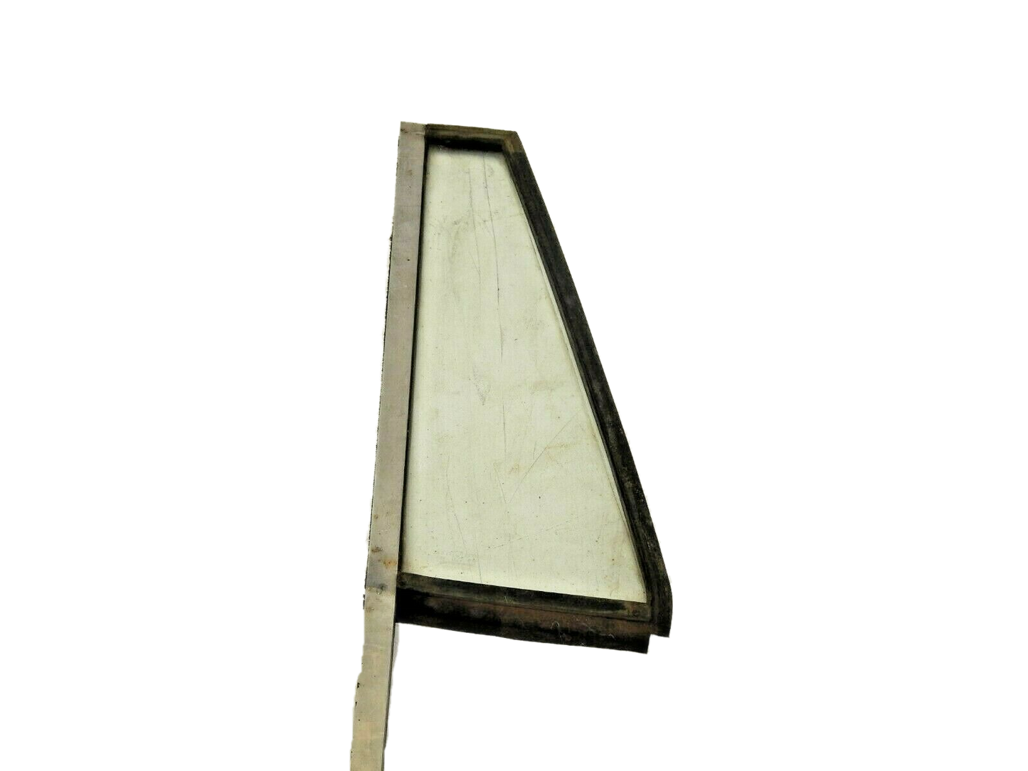 76-86 CJ7 Front Driver Door Non Moving Vent Window Glass