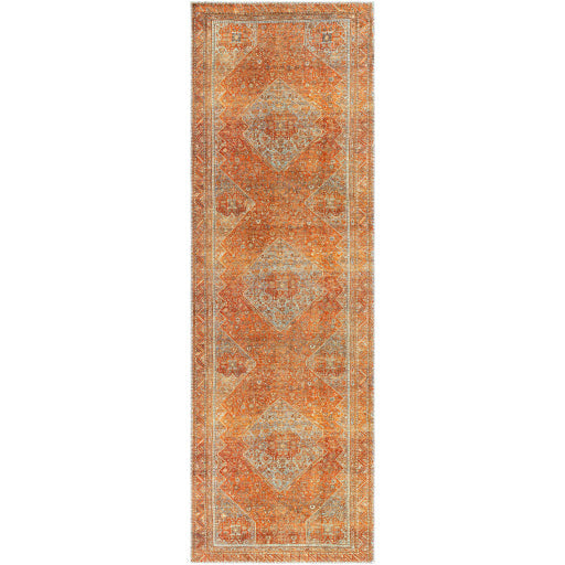 Amelie Rug - AML2351 - Orange/Tan