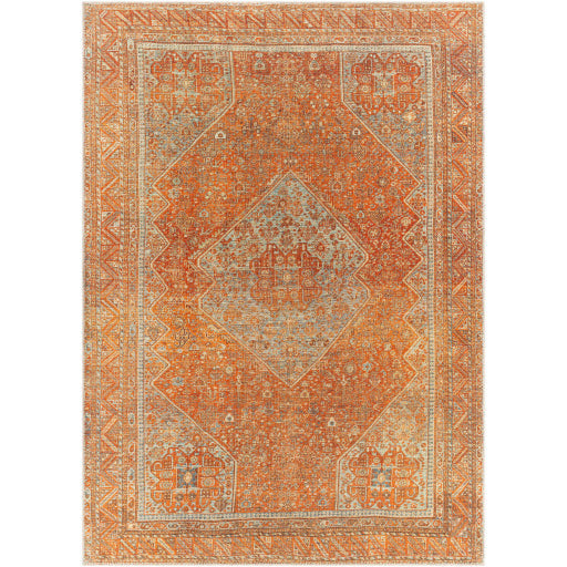 Amelie Rug - AML2351 - Orange/Tan