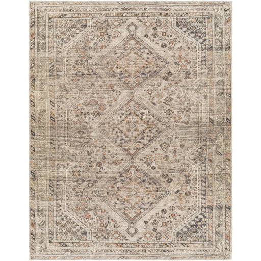 Amelie Rug - AML2383 - Ivory/Peach/Slate