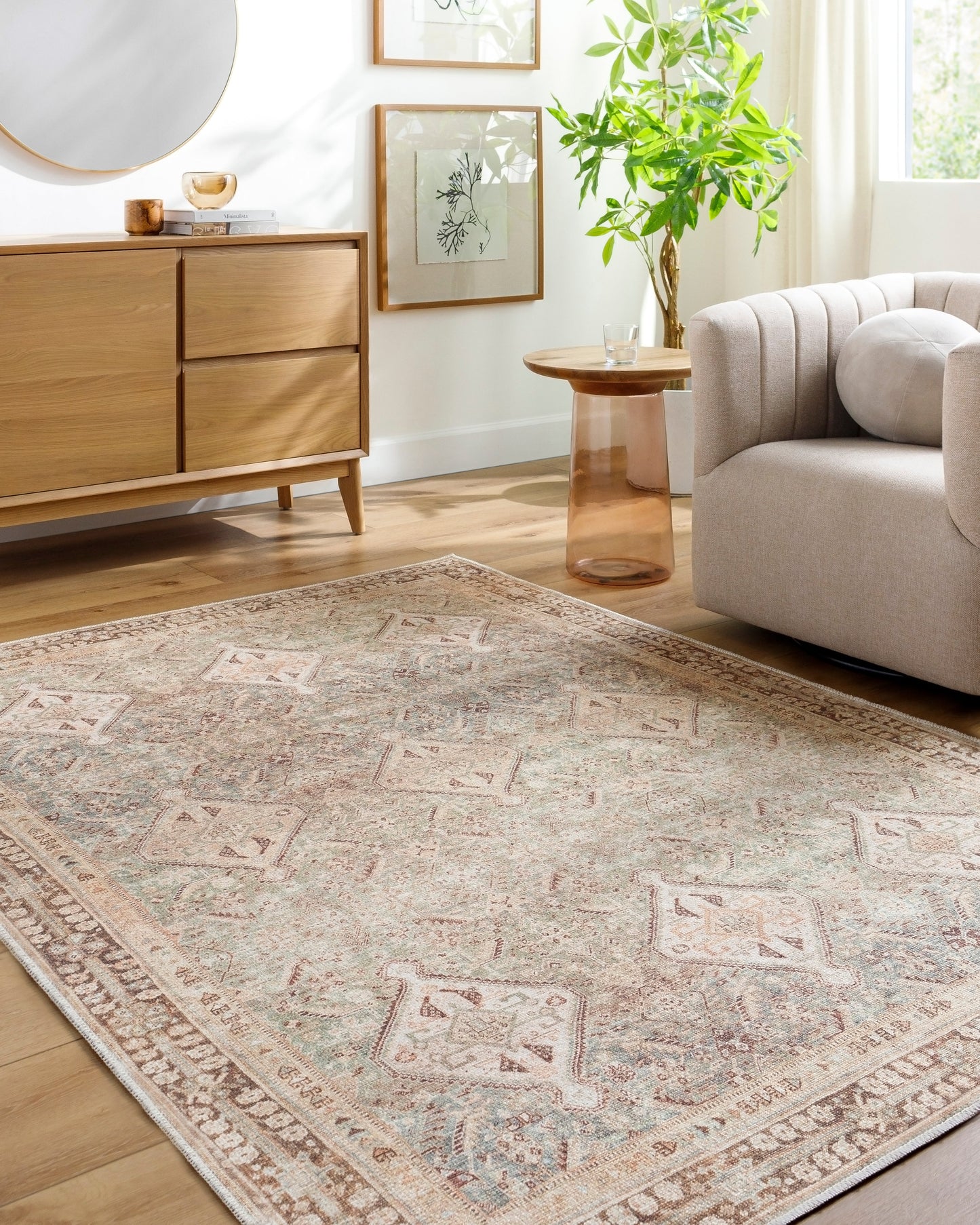 Amelie Rug - AML2394 - Brown