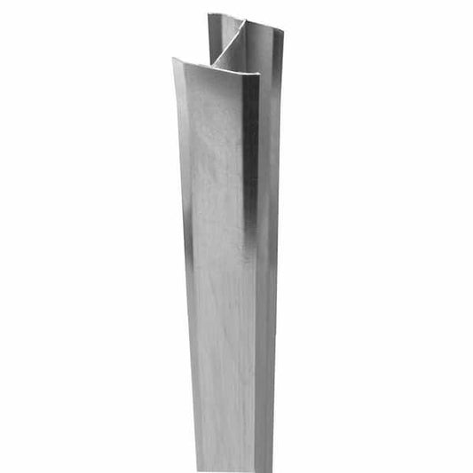 Fence Post Insert Aluminum Sturdy Low Maintenance 5 in. x 5 in. x 82 in.