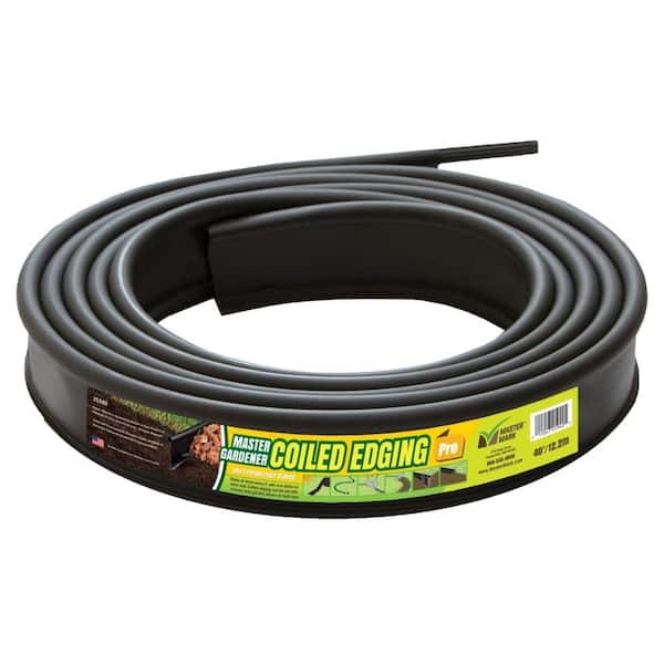 Landscape Edging 40 ft Plastic Lawn Connectors Barrier Wall Garden Border Stakes