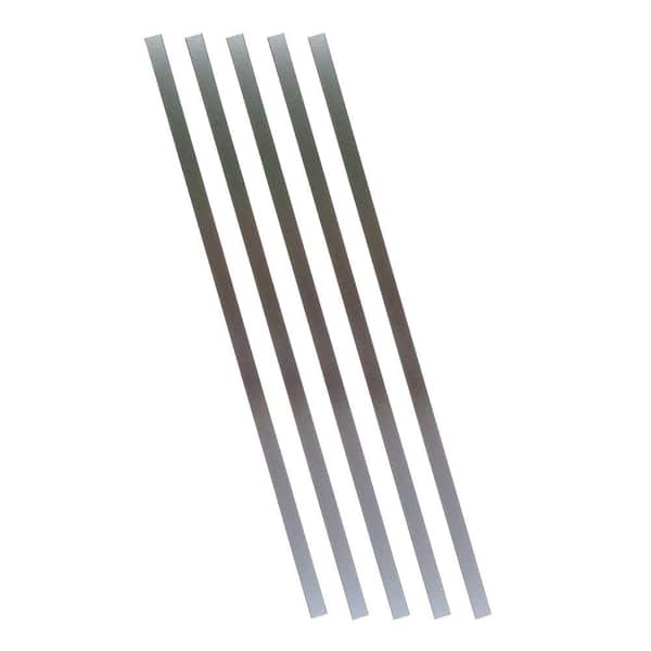 Deck Railing Baluster Aluminum 32 in. x 3/4 in. Charcoal Square (5-Pack)