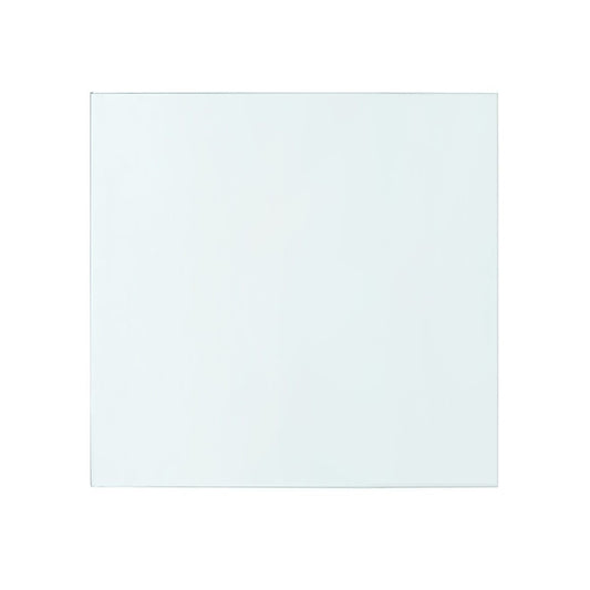 Carmen 2-Drawer Side Table Glass Top, Clear