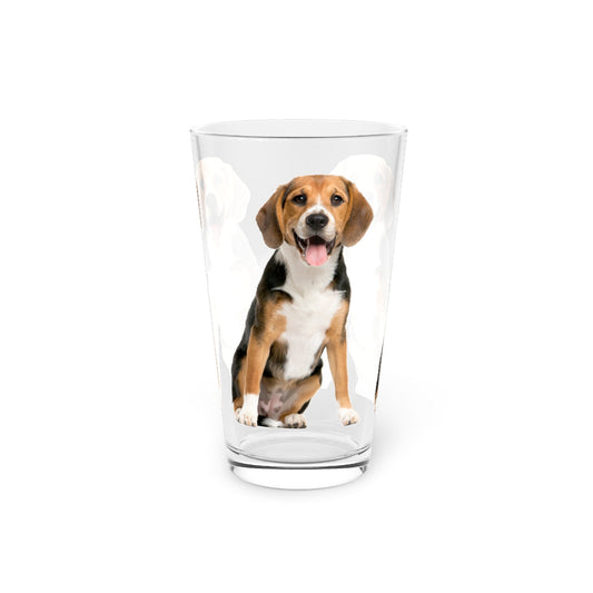 Custom Pet Pint Glass (16oz), Dog Cat Photo Personalized Beer Mug IPA Laser Print Etched Glassware Lover Birthday Gift for Him Starcove Fashion