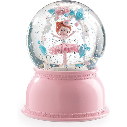 DJECO Snow Globe Nightlight Ballerina