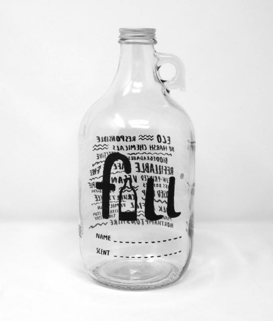 FILL Big Glass Growler Clear - 1.8L