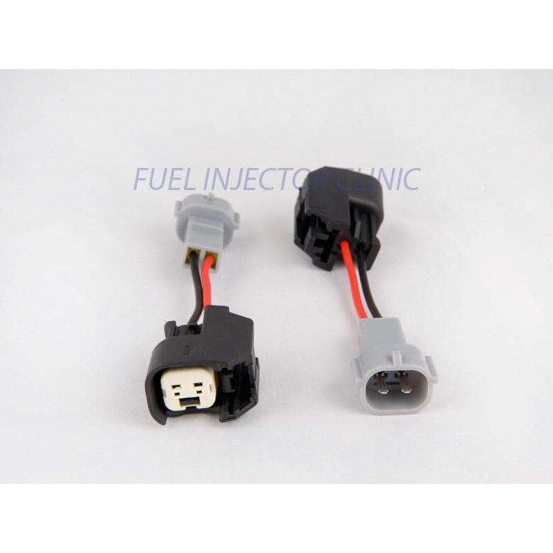 Fuel Injector Clinic Set of 6 Us Car/EV6 (Female) to Denso (Male) Injector Plug Adapters / PADPUtoD6
