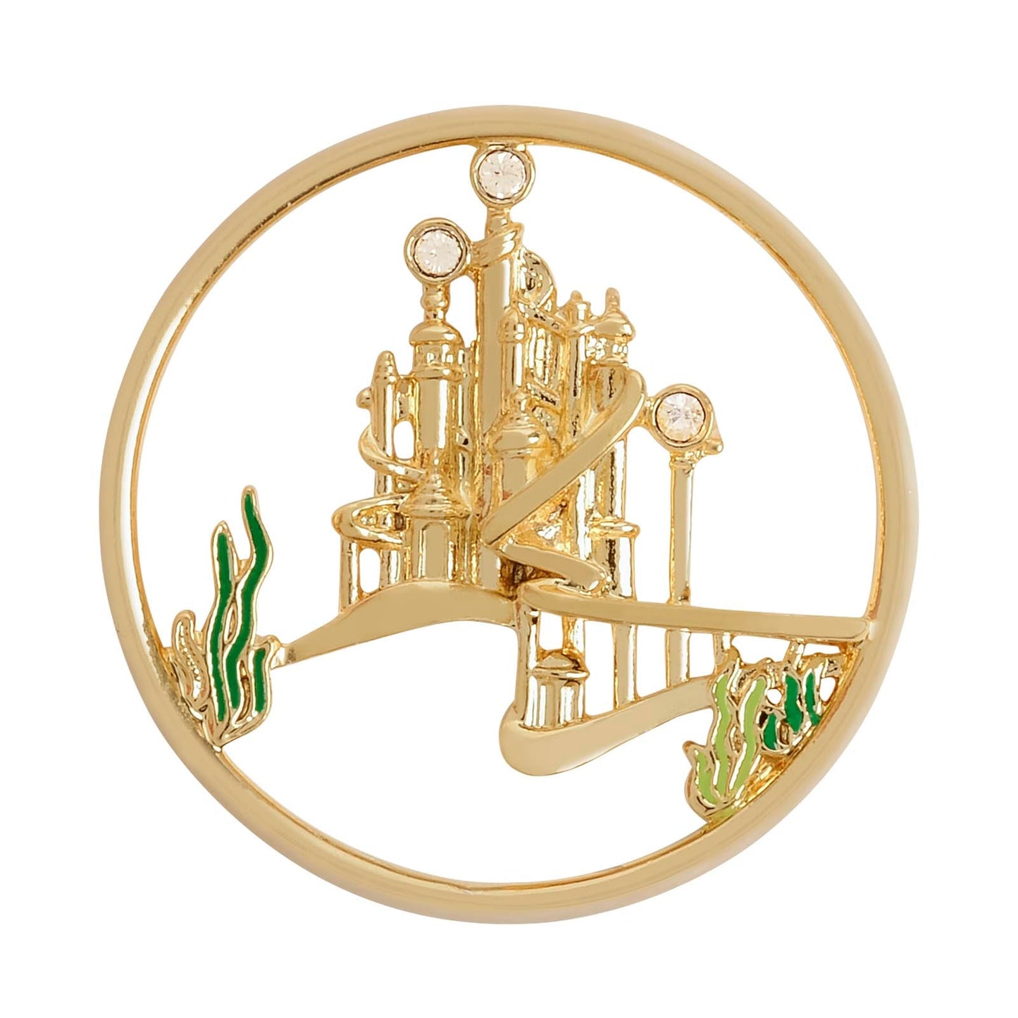 Disney Underwater Castle Window Plate - Think Goodness