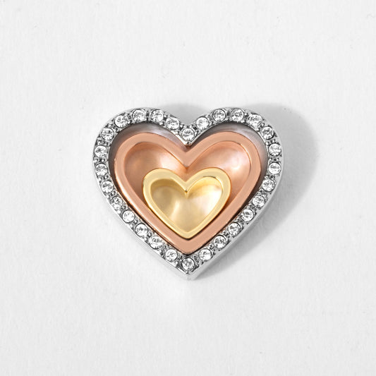 Mix Metal Nesting Hearts Window