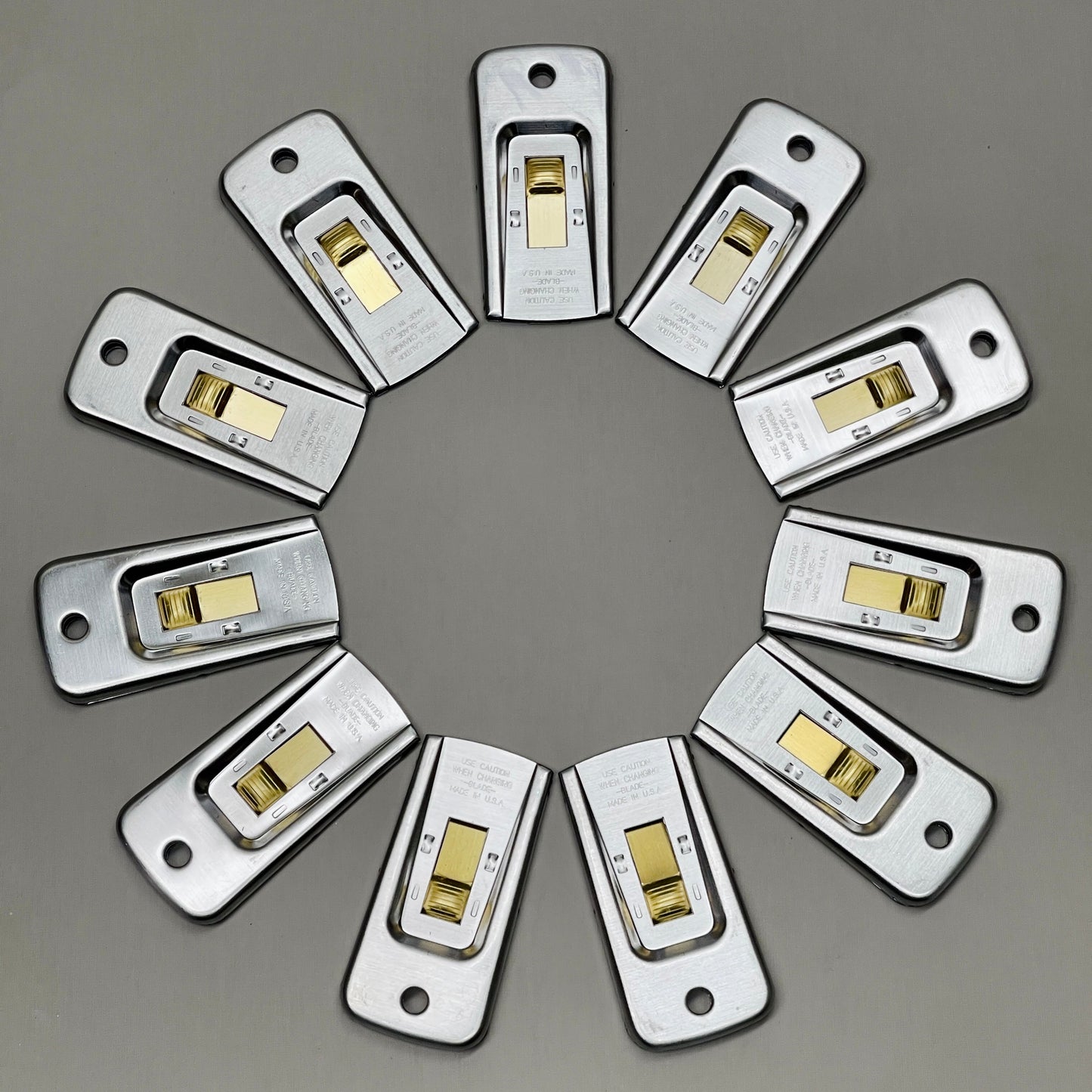 PACIFIC HANDY CUTTER PHC 10-PACK! Cutter Glass Scraper 1-1/2" Blade MS-410 (New)