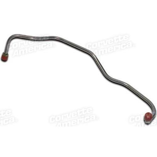 Corvette Gas Line. Stainless Steel Pump To Carburetor 300/350/L48/L82: 1970-1976