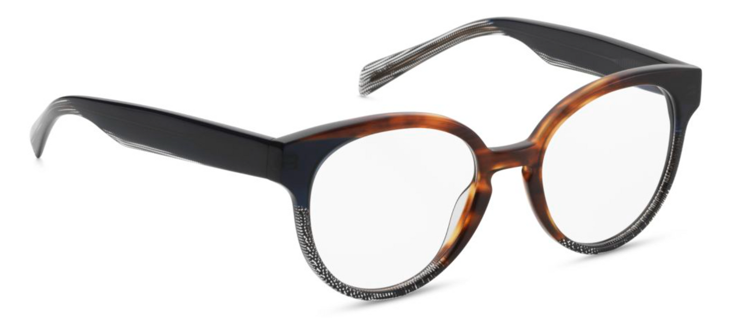 orgreen brittany plastic acetate cotton round cat eye female ladies women handmade in japan scandinavian danish design brittany a209 almost black tortoise brown