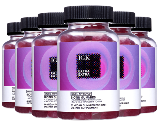 EXTRA EXTRA Biotin Gummies - 6 Pack